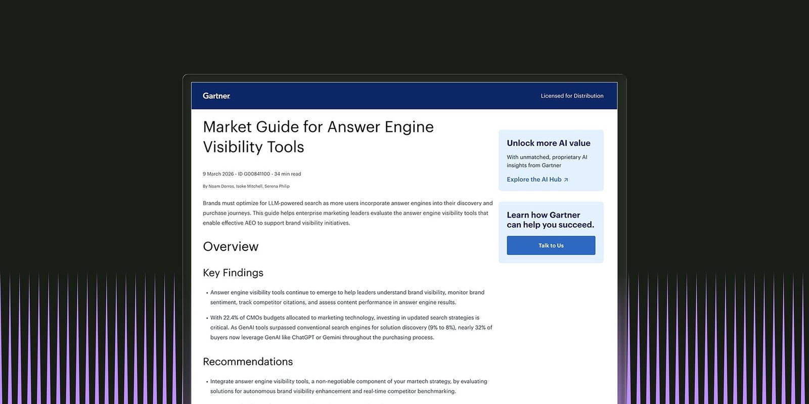 Semrush, an Adobe Company, Named in Gartner® Market Guide for Answer Engine Visibility Tools
