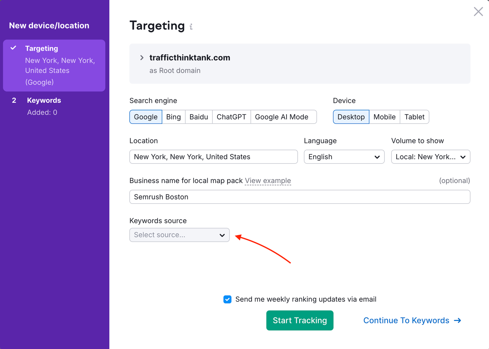How to Set up Website Monitoring Tools in a Single Project image 7